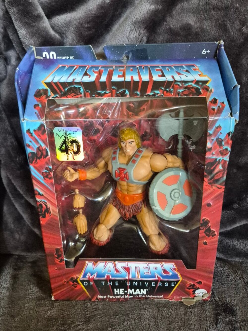 Masters of the Universe Masterverse 40th Anniversary He-Man Figure - READ!!